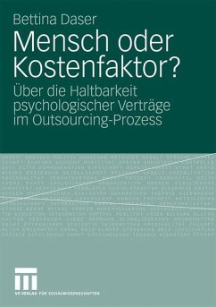 Mensch oder Kostenfaktor? - Daser, Bettina