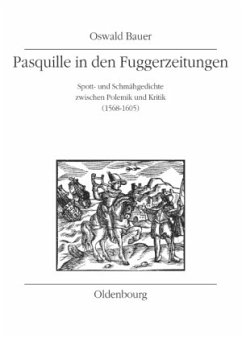 Pasquille in den Fuggerzeitungen - Bauer, Oswald