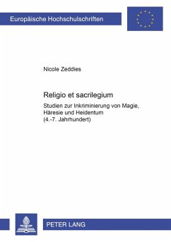 Religio et sacrilegium - Zeddies, Nicole