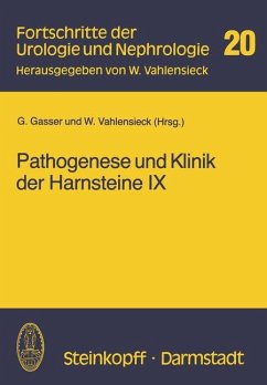 Pathogenese und Klinik der Harnsteine IX