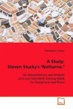 A Study: Steven Stucky's 