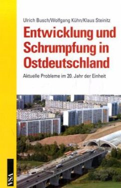 Entwicklung und Schrumpfung in Ostdeutschland - Busch, Ulrich; Kühn, Wolfgang; Steinitz, Klaus