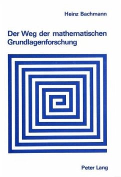 Cover Der Weg der mathematischen Grundlagenforschung