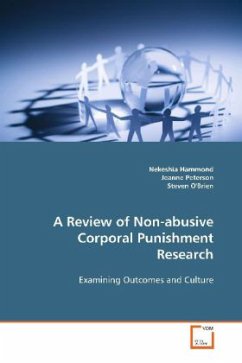 A Review of Non-abusive Corporal Punishment Research - Hammond, Nekeshia