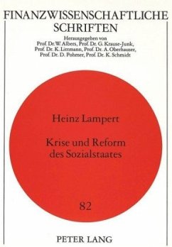 Krise und Reform des Sozialstaates - Lampert, Heinz