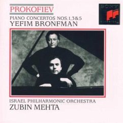 Klavierkonzerte 1,3 Und 5 - Yefim Bronfman, Zubin Mehta, Ipo, Y. Bronfman, Z. Mehta, Sergej Prokofieff, Serge Prokofieff