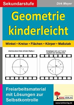 Geometrie kinderleicht Winkel - Kreis - Fläche - Körper - Maßstab - Meyer, Dirk