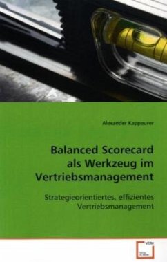Balanced Scorecard als Werkzeug im Vertriebsmanagement - Kappaurer, Alexander