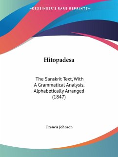 Hitopadesa - Johnson, Francis