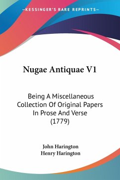 Nugae Antiquae V1 - Harington, John
