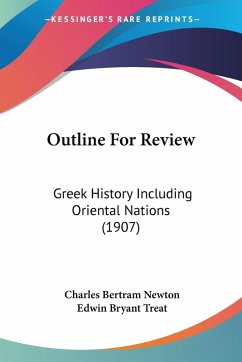 Outline For Review - Newton, Charles Bertram; Treat, Edwin Bryant