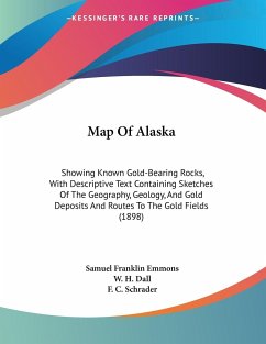 Map Of Alaska - Emmons, Samuel Franklin