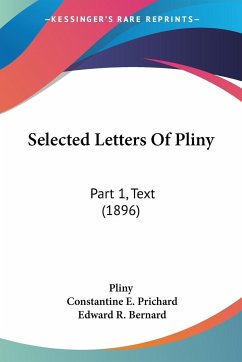 Selected Letters Of Pliny