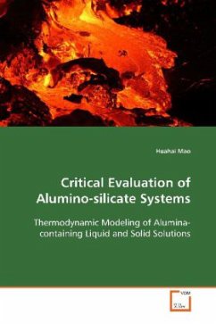 Critical Evaluation of Alumino-silicate Systems - Mao, Huahai