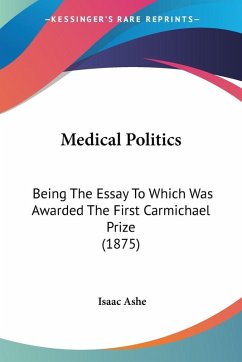 Medical Politics Cover Medical Politics