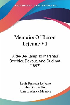 Memoirs Of Baron Lejeune V1 - Lejeune, Louis Francois