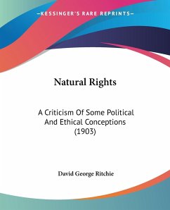 Natural Rights - Ritchie, David George