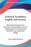 Technical Vocabulary, English And German