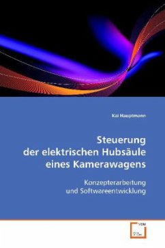 Cover Steuerung der elektrischen Hubsäule eines Kamerawagens