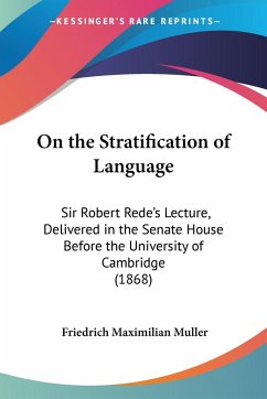 On the Stratification of Language