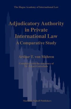 Adjudicatory Authority in Private International Law - Mehren, Arthur von