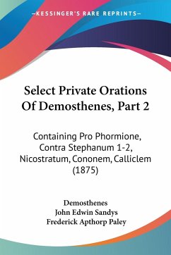 Select Private Orations Of Demosthenes, Part 2