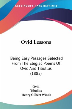 Ovid Lessons - Ovid; Tibullus