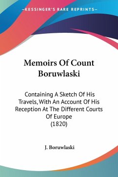 Cover Memoirs Of Count Boruwlaski