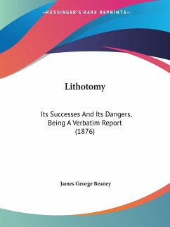 Lithotomy - Beaney, James George