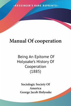 Manual Of cooperation - Sociologic Society Of America