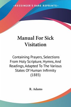 Manual For Sick Visitation