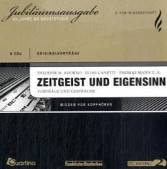 Cover Zeitgeist und Eigensinn, 6 Audio-CDs