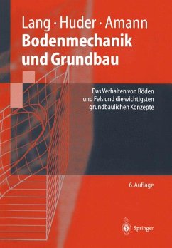 Bodenmechanik und Grundbau - Lang, Hans J. /Huder, Jochen /Amann, Peter