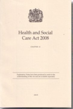 Health and Social Care ACT 2008 - Great Britain