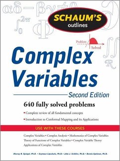 Schaum's Outline of Complex Variables, 2ed - Spiegel, Murray; Lipschutz, Seymour; Schiller, John