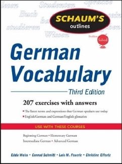 Schaum's Outline of German Vocabulary, 3ed - Weiss, Edda; Schmitt, Conrad; Feuerle, Lois