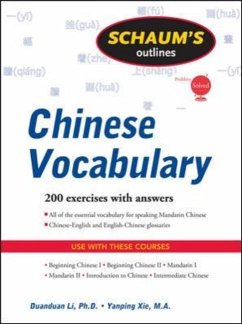 Schaum's Outlines Chinese Vocabulary - Xie, Yanping; Li, Duanduan