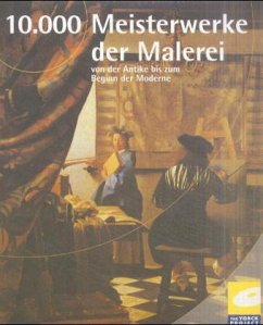 10.000 Meisterwerke der Malerei, 11 CD-ROMs u. farb. Bildkatalog