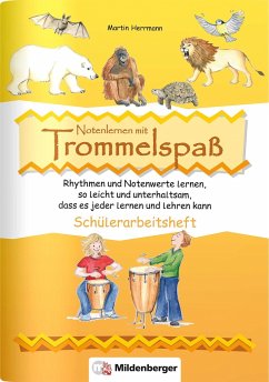 Notenlernen mit Trommelspaß - Herrmann, Martin