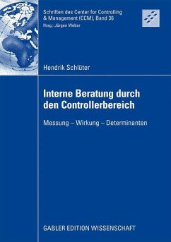 Interne Beratung durch den Controllerbereich - Schlüter, Hendrik