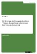 Die Leistung des Prologs in Gottfrieds... - Bild 1