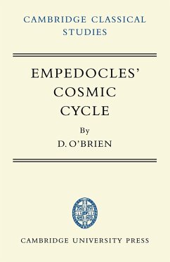 Empedocles' Cosmic Cycle - O'Brien, Denis; O'Brien, D.