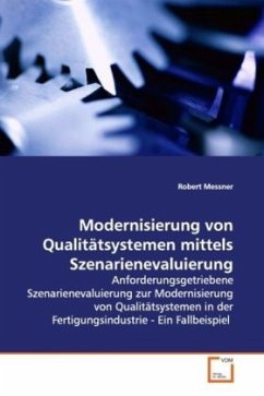 Cover Modernisierung von Qualitätsystemen mittels Szenarienevaluierung