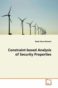 Constraint-based Analysis of Security Properties - Sarna-Starosta, Beata