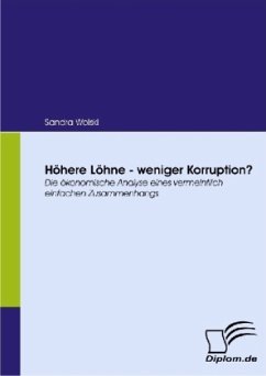 Höhere Löhne - weniger Korruption? - Wolski, Sandra