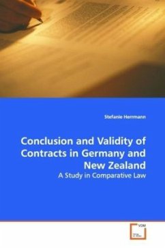 Conclusion and Validity of Contracts in Germany and New Zealand - Herrmann, Stefanie