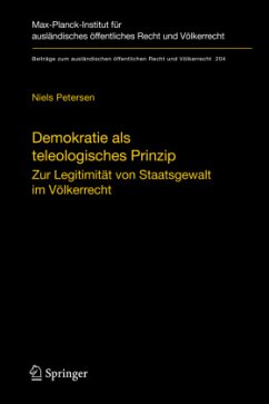 Demokratie als teleologisches Prinzip - Petersen, Niels