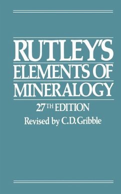 Rutley¿s Elements of Mineralogy - Gribble, C. D.