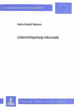 Unterrichtsprinzip Informatik - Hans-Harald Webers