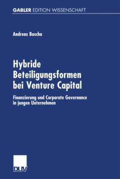 Hybride Beteiligungsformen bei Venture Capital - Bascha, Andreas